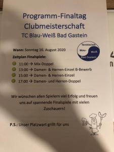 Clubmeisterschaft 2020